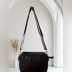 Altar'd State Bag Crossbody Bag Striped Strap Gold Hardware